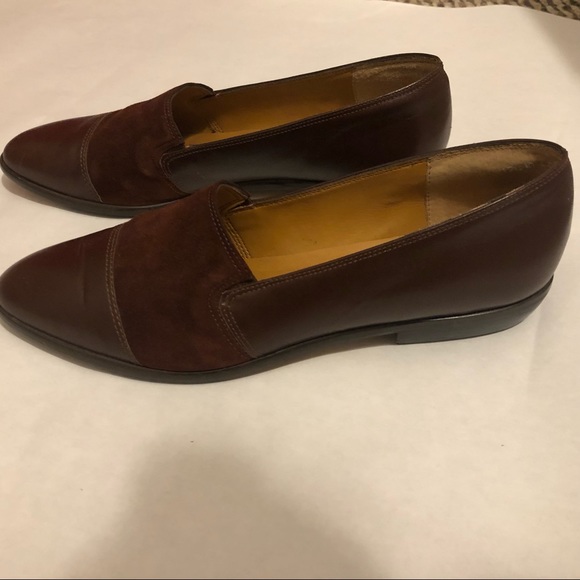 Borelli Leather Made in Brazil Suede Pointy Loafer - Picture 5 of 7